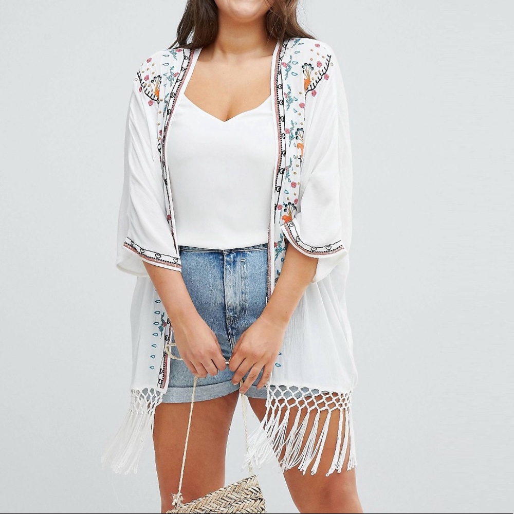 ASOS Embroidered Kimono